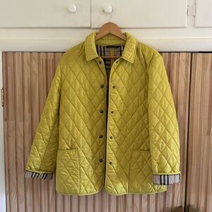 Yellow Burberry Jacket - Size M